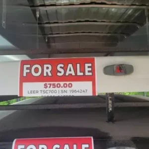 Used Fiberglass Topper - White